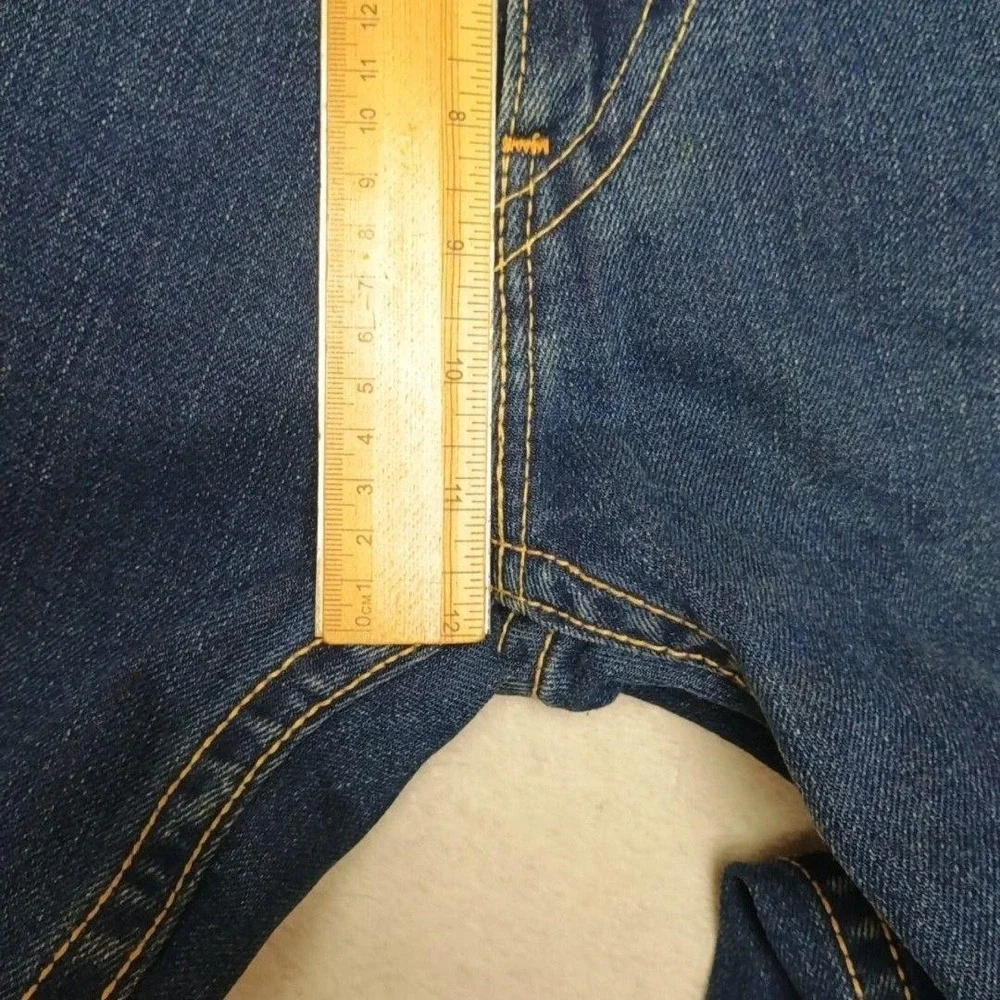Vintage Levis Type 1 Jeans Men 32x34 Blue Y2K Straight Real Loose Baggy Wide Leg